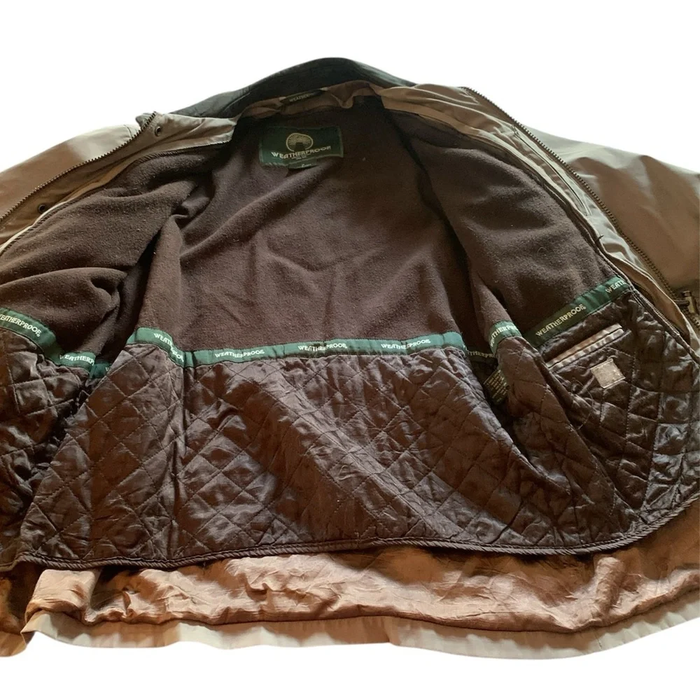 Weatherproof Vintage Men’s Microfiber lined Barn coat, size Medium - Picture 5 of 5